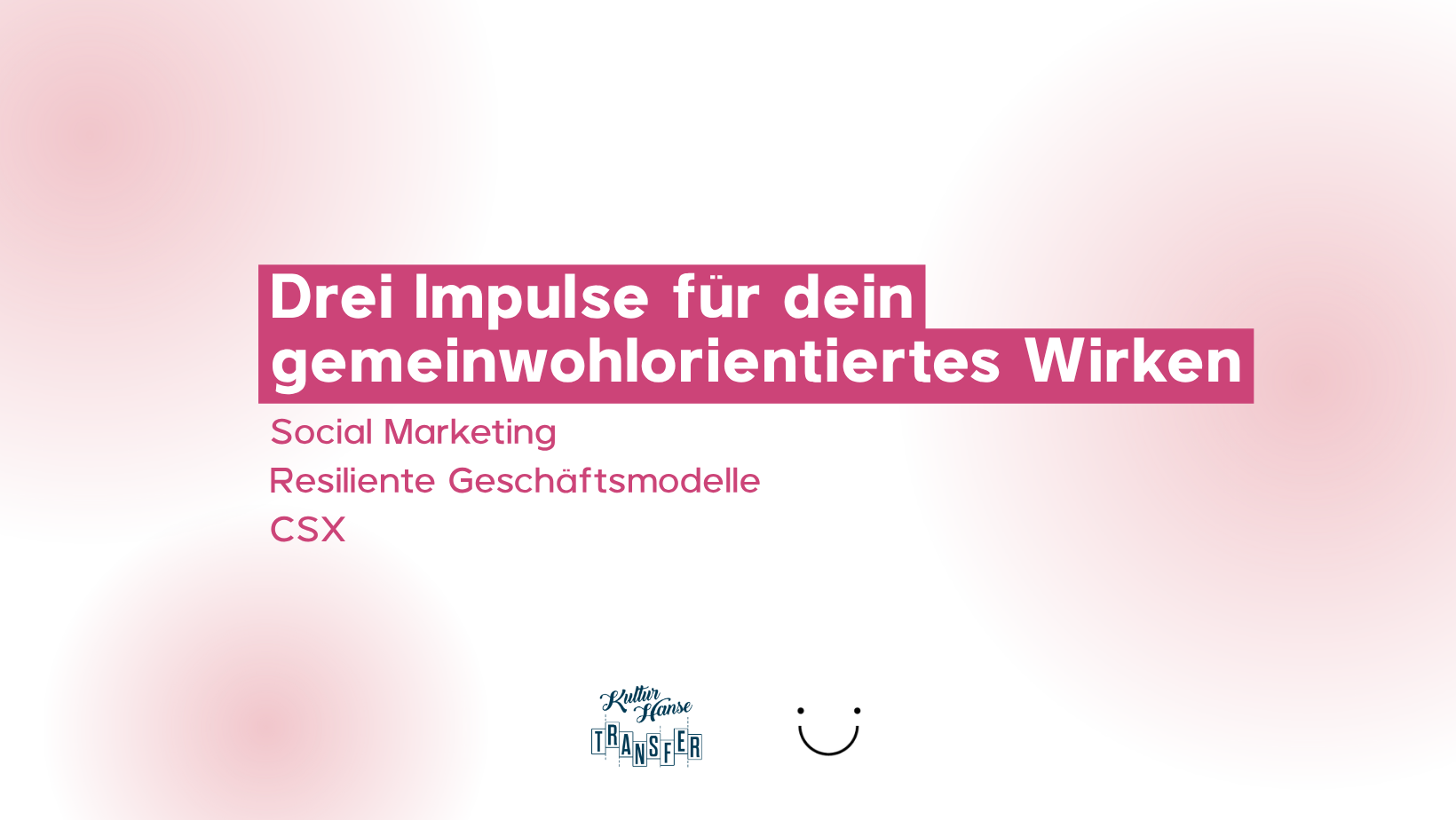 Drei Impulse für dein gemeinwohlorientiertes Wirken